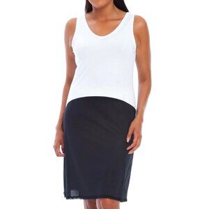COPY - Gemsli Comfort Reversible Cotton Top Full Slip, Cling Free FK308-41 Blk/…